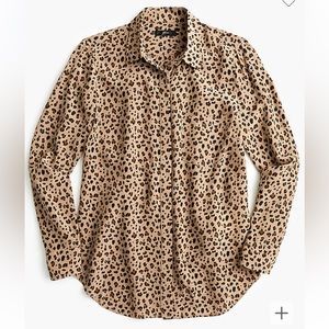 Jcrew Silk Button down